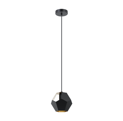 RASIGURES luminaire suspendu noir et doré 205808A | Luminaire Plus.ca