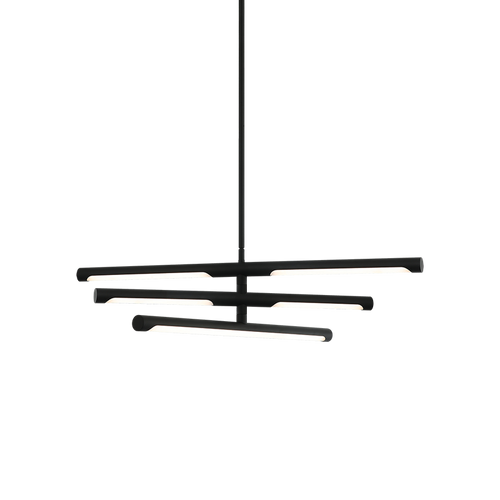 NOVELLE luminaire suspendu linéaire 36" | Luminaire Plus.ca