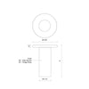 MASON luminaire plafonnier rond 6"H SF90406 | Luminaire Plus.ca