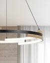 AZRIA luminaire suspension ronde 24"D | Luminaire Plus.ca