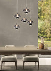 ANDORIA luminaire suspension cascade 20"D | Luminaire Plus.ca