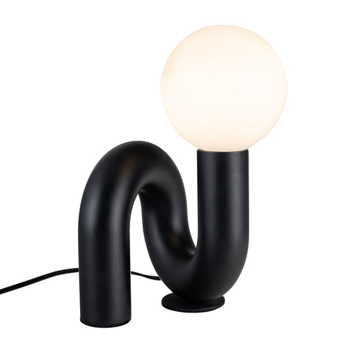 SADIE lampe de table 7"H  noir ou doré  TL420107