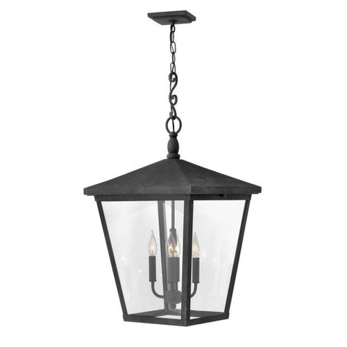 TRELLIS luminaire suspendu extérieur zinc 1428DZ | Luminaire Plus.ca