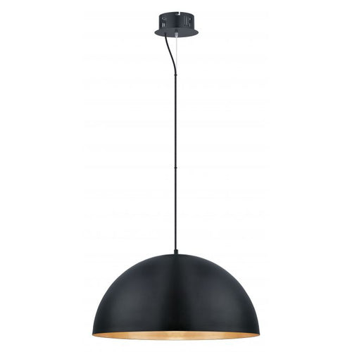 GAETANO luminaire suspendu noir et doré 201294A | Luminaire Plus.ca