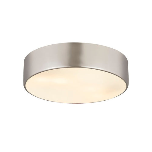 HARLEY luminaire plafonnier nickel brossé 2302F4-BN | Luminaire Plus.ca