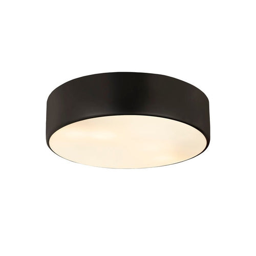 HARLEY luminaire plafonnier noir 2302F4-MB | Luminaire Plus.ca