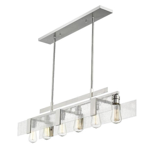 GANTT luminaire suspendu nickel brossé 3002-42BN |Luminaire Plus.ca