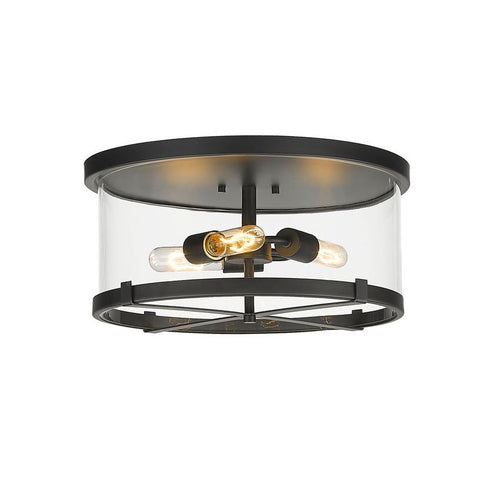 CALLISTA luminaire plafonnier noir 3032F-MB | Luminaire Plus.ca