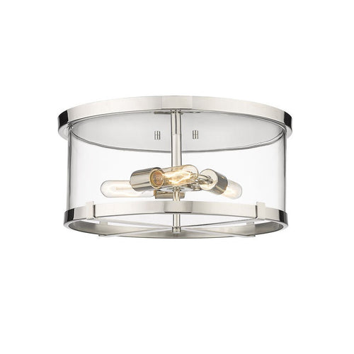 CALLISTA luminaire plafonnier chrome 3032F-PN | Luminaire Plus.ca