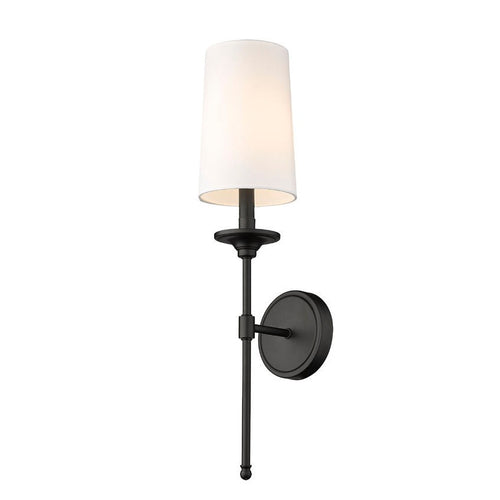 EMILY luminaire mural noir 3033-1S-MB | Luminaire Plus.ca