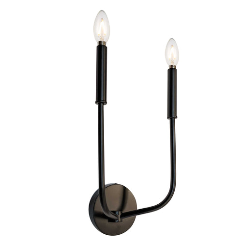 ELEANOR luminaire mural noir ELN-152W-MB | Luminaire Plus.ca