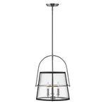 TOURNON luminaire noir et nickel brossé 38113BN | Luminaire Plus.ca