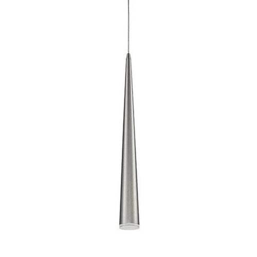 MINA luminaire suspension simple nickel brossé 401215BN | Luminaire Plus.ca