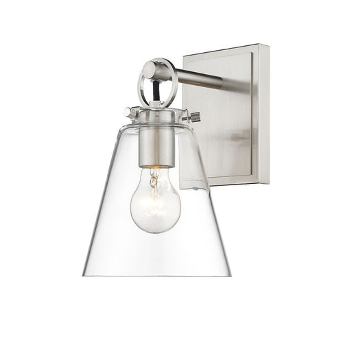 HARPER luminaire mural nickel brossé 483-1S-BN | Luminaire Plus.ca