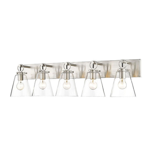 HARPER luminaire mural nickel brossé 483-5V-BN | Luminaire Plus.ca