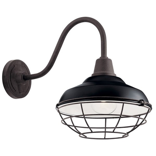 PIER luminaire mural extérieur noir 49990BK | Luminaire Plus.ca