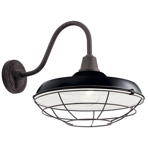 PIER luminaire mural extérieur noir 49991BK | Luminaire Plus.ca