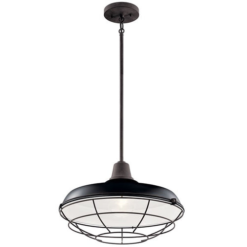 PIER luminaire suspendu extérieur noir 49993BK | Luminaire Plus.ca