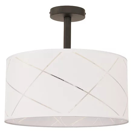 PRUGA luminaire noir et blanc CN 9400-BKWHT | Luminaire Plus.ca