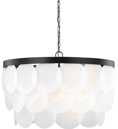 MELLITA luminaire suspendu noir et pastilles de verre 5202508-112 | Luminaire Plus.ca