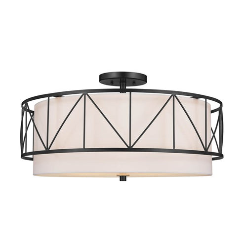 BIRKLEIGH luminaire plafonnier noir 52076BK | Luminaire Plus.ca