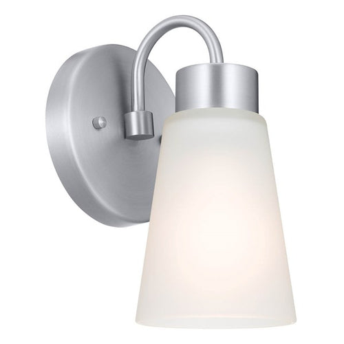 ERMA luminaire mural nickel brossé 52445NI | Luminaire Plus.ca