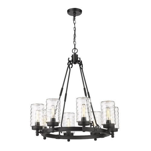 TAHOE luminaire suspendu extérieur noir 588-8BK | Luminaire Plus.ca