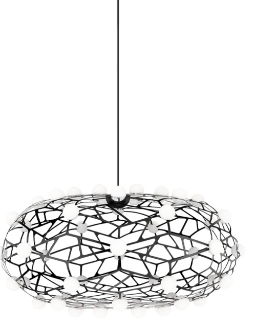 CORAL luminaire suspendu noir C76324BK | Luminaire Plus.ca