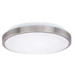 Luminaire plafonnier nickel brossé 68044 | Luminaire Plus.ca