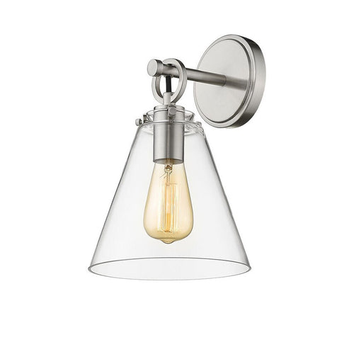 HARPER luminaire mural nickel brossé 806-1S-BN | Luminaire Plus.ca