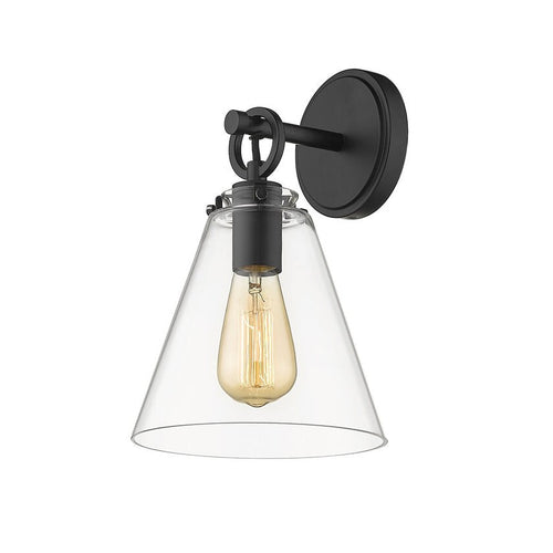 HARPER luminaire mural noir 806-1S-MB | Luminaire Plus.ca