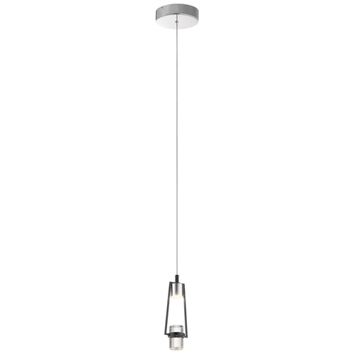 AYSE luminaire suspendu noir et chrome 84188 | Luminaire Plus.ca