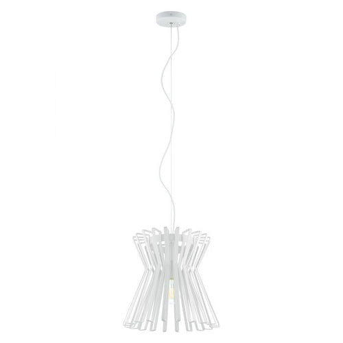 LOCUBIN luminaire suspendu blanc 97949A | Luminaire Plus.ca