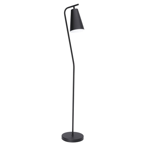 REKALDE lampe de plancher noir 98674A | Luminaire Plus.ca