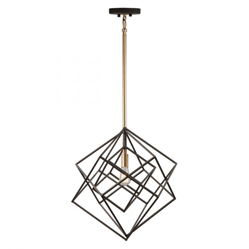 ARTISTRY luminaire suspendu noir et doré AC11111 | Luminaire Plus.ca