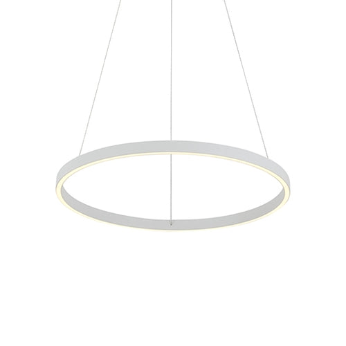 CERCHIO luminaire suspendu blanc PD87124-WH | Luminaire Plus.ca