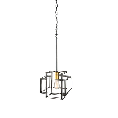 ARTISAN luminaire suspendu noir et doré AC11731BK | Luminaire Plus.ca