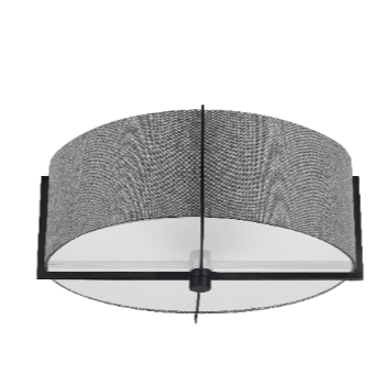 PRESTON luminaire gris et noir PST-153SF-MB-GRY | Luminaire Plus.ca