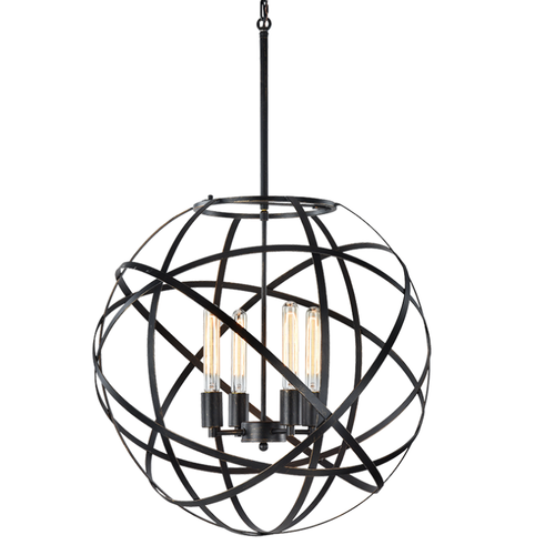 ATOM luminaire suspendu noir C57804BK | Luminaire Plus.ca