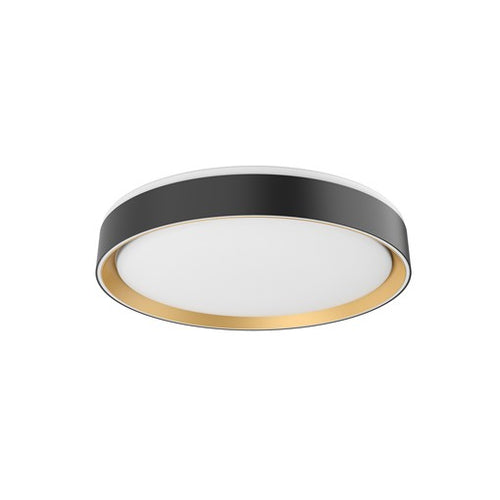 ESSEX luminaire plafonnier noir et doré FM43916-BK/GD | Luminaire Plus.ca