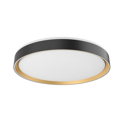 ESSEX luminaire plafonnier noir et doré FM43920-BK/GD | Luminaire Plus.ca