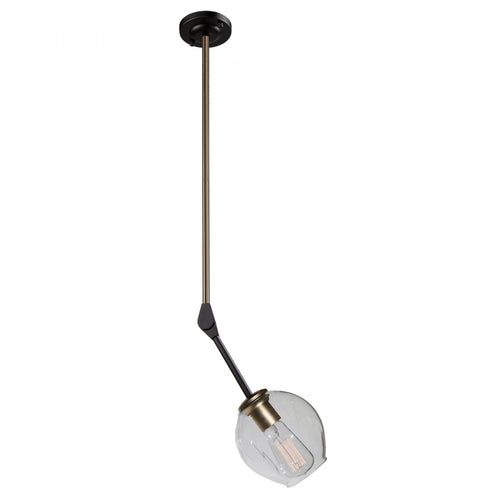 ORGANIC luminaire suspendu noir et doré JA14020VB | Luminaire Plus.ca