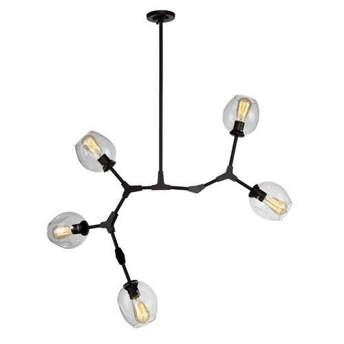 ORGANIC luminaire suspendu noir JA14025BK | Luminaire Plus.ca