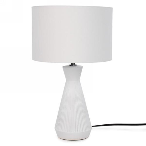 Lampe de table blanche JX1049 | Luminaire Plus.ca