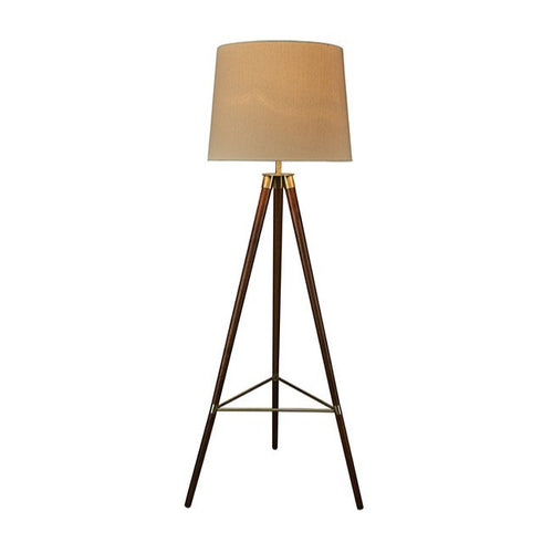 TAYLOR lampe effet bois, doré et beige LL1372 | Luminaire Plus.ca