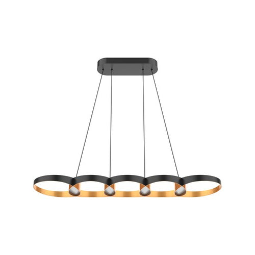 MAESTRO luminaire noir et doré LP90838BK/GD | Luminaire Plus.ca