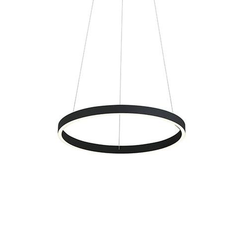 CERCHIO luminaire suspendu noir PD87118-BK | Luminaire Plus.ca