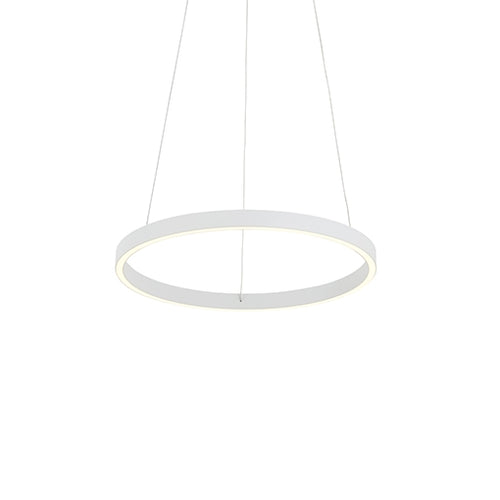 CERCHIO luminaire suspendu blanc PD87118-WH | Luminaire Plus.ca