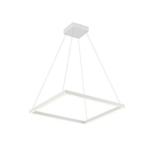 PIAZZA luminaire suspendu blanc PD88132WH | Luminaire Plus.ca