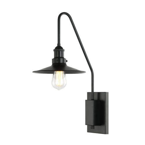 BINGRAHM luminaire mural noir S01511BKBK | Luminaire Plus.ca